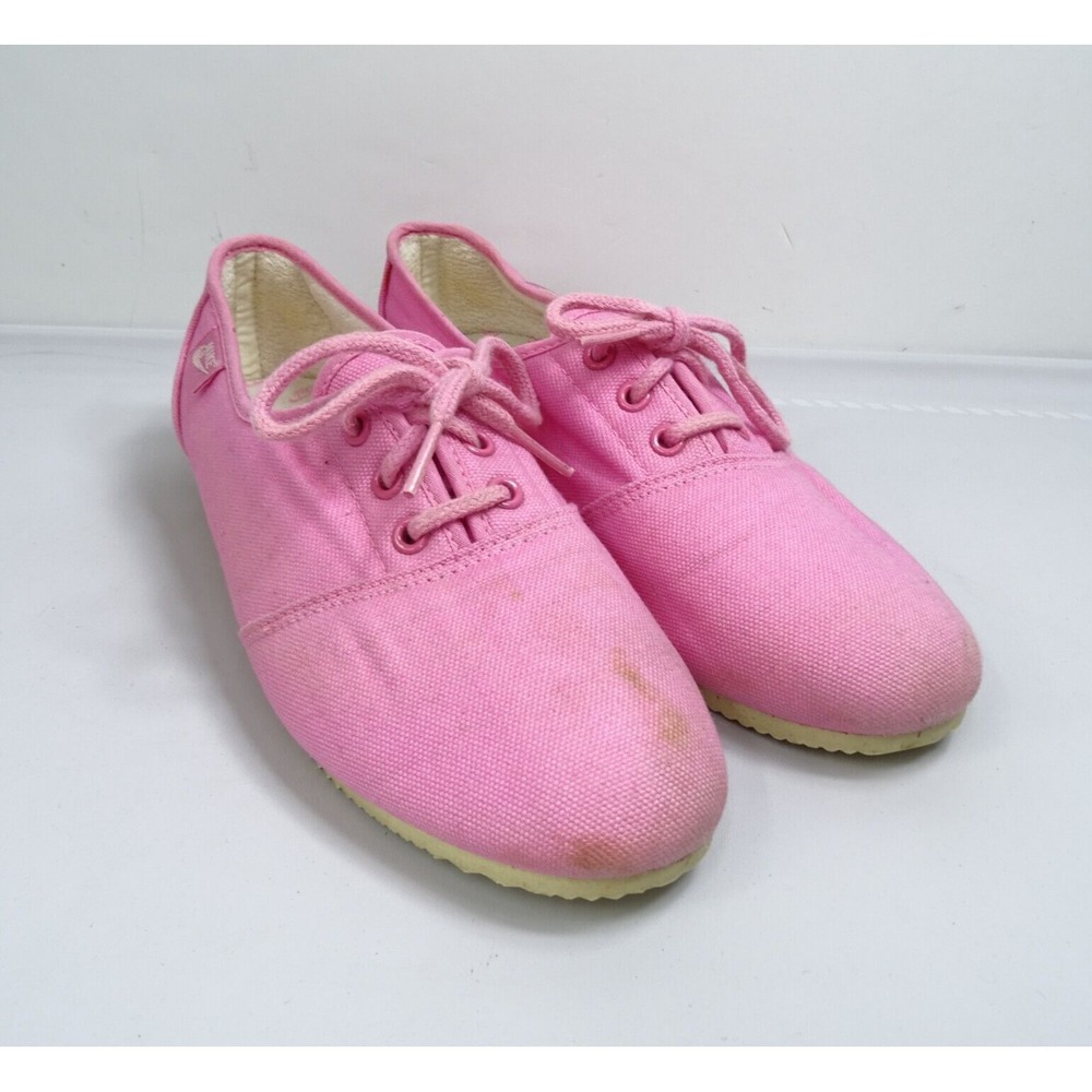 Vintage Nike 80s Women's Size 7.5 Sunburst Canvas Pink Terry Inside Retro